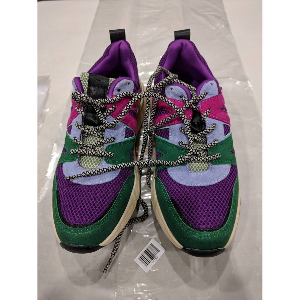 POSH by Poelman Sneakers 'Carocel' in Dark Green